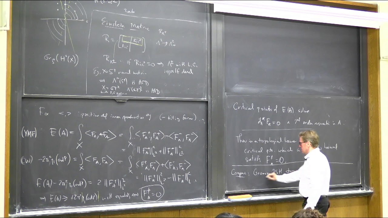 Tomasz Mrowka - Instanton homology for links and webs in 3-manifolds I