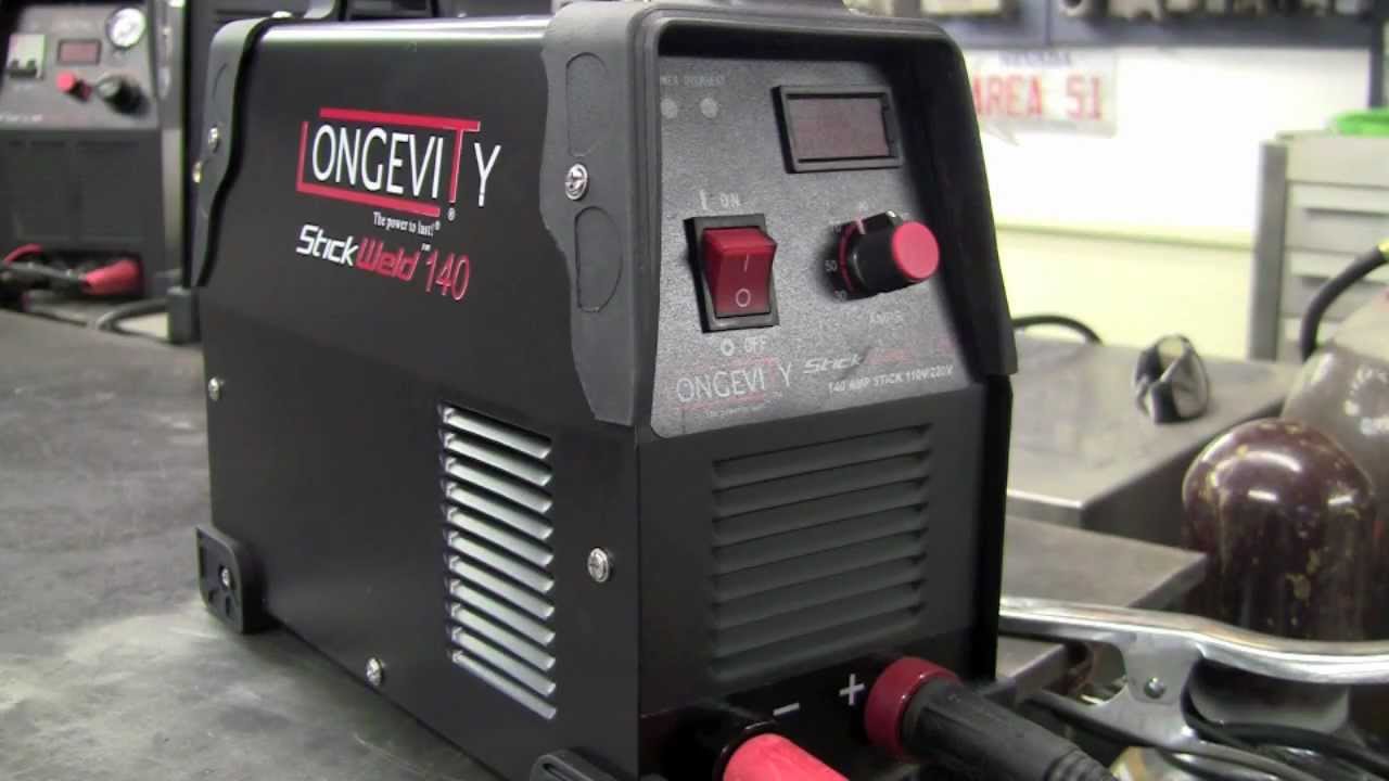 Longevity STICKWELD 140 - 140 Amp 110V/220V 60% Duty Cycle STICK Welder
