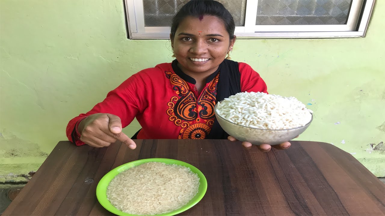 ரேஷன் அரிசி இருக்கா  அப்போ ஈஸியா பொரி செஞ்சு குழந்தைகளுக்கு குடுக்கலாமே | How to make puffed rice