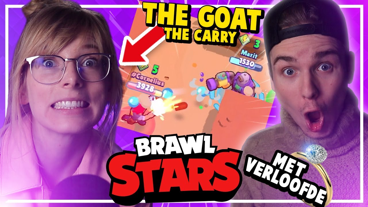 BRAWLSTARS MET MIJN VERLOOFDE! (ze is echt pro)