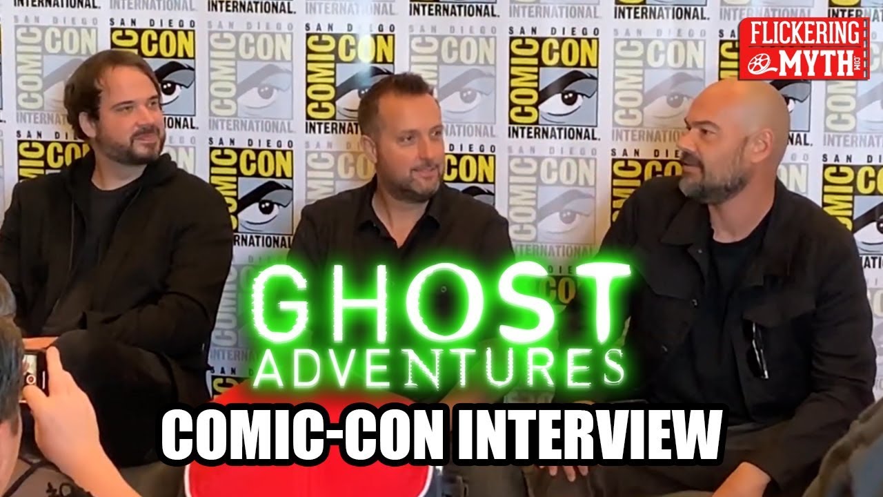 GHOST ADVENTURES - Billy Tolley, Jay Wasley, Aaron Goodwin Comic-Con Interview - SDCC 2019