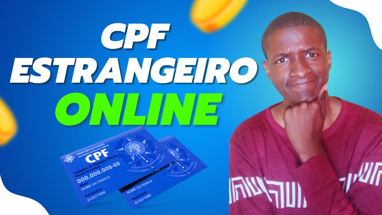 COMO TIRAR CPF ESTRANGEIRO PELA INTERNET?ONLINE | PASSO A PASSO