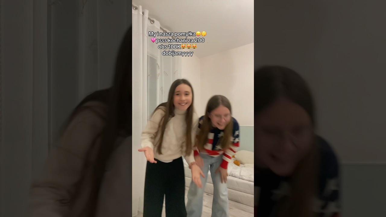 Мы и наша ошибка!!😝🤫🫶🏻😂Мы достигли 100 тысяч подписчиков❤️❤️ #nadiastokrotka