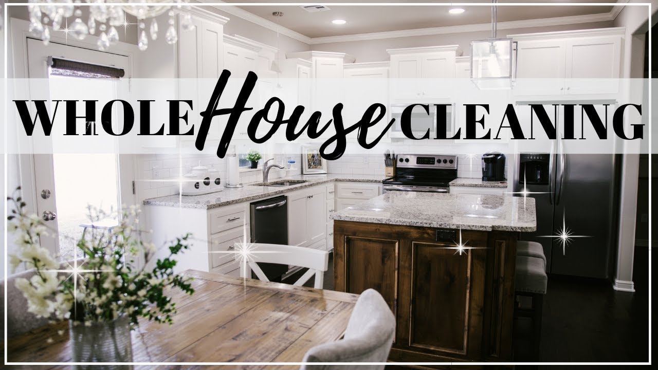NEW WHOLE HOUSE CLEANING | ENTIRE HOUSE | CLEAN WITH ME 2019