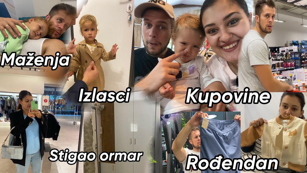VELIKI SEDMIČNI VLOG - kad ne stižem snimati ovako izgledaju naši dani