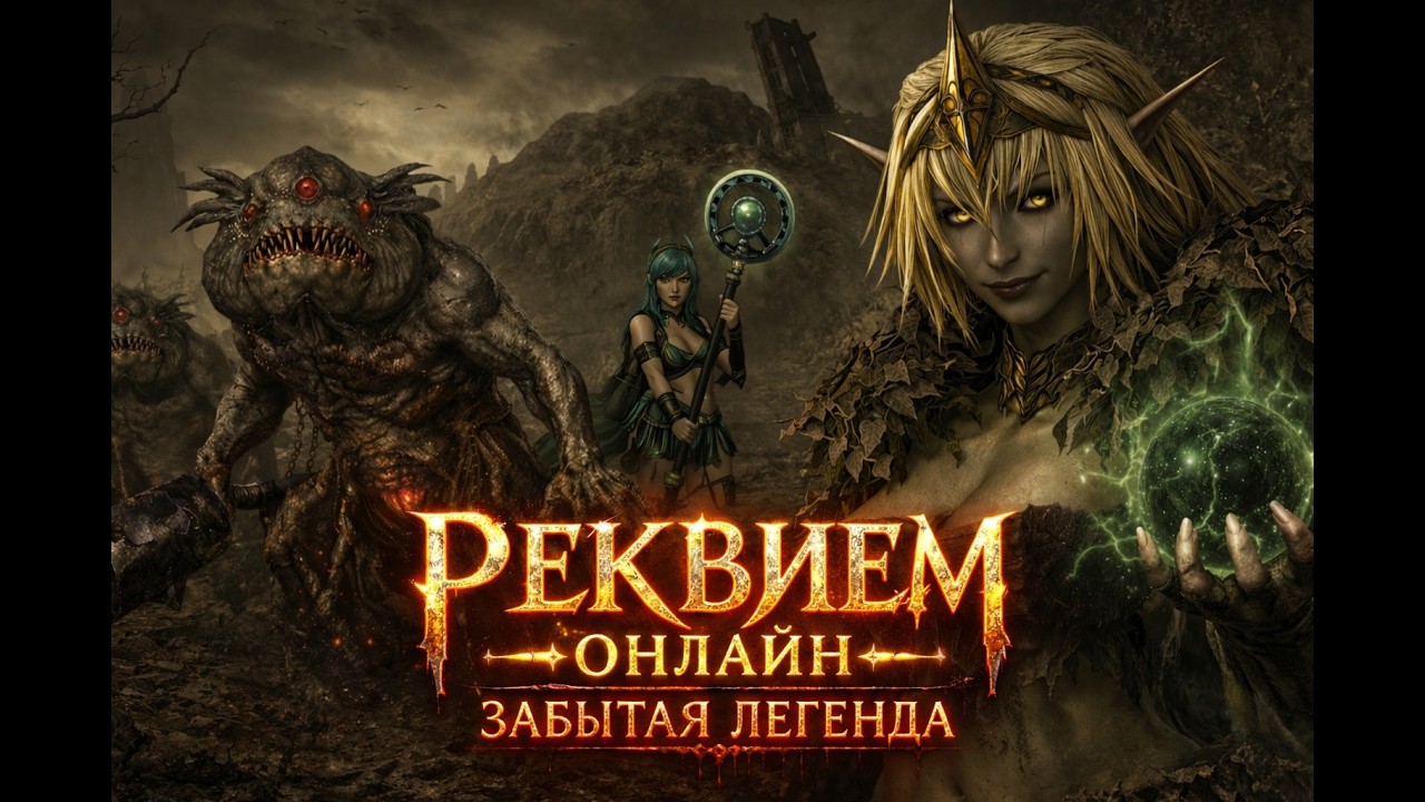 REQUIEM ONLINE: Когда плевали на повестку и делали игры для людей. ОБЗОР и НОСТАЛЬГИЯ.