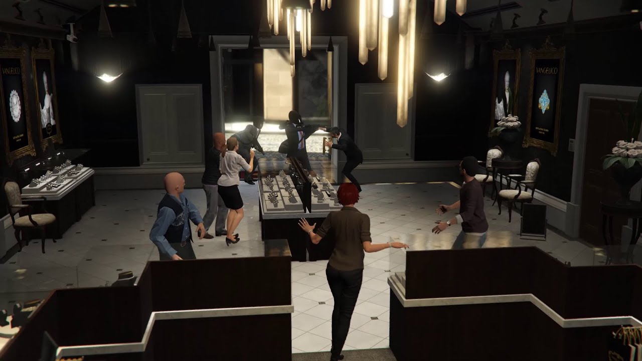 Grand Theft Auto V - Walkthrough - Mission 10 : Casse de la bijouterie (Bourrin) [VF-1080p60]