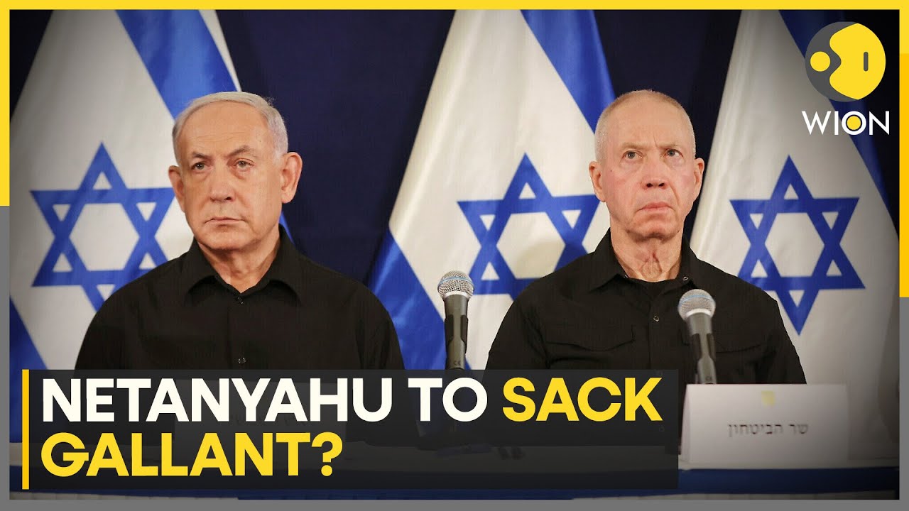 Netanyahu to fire Israeli Defence Minister Gallant | Latest English News | WION