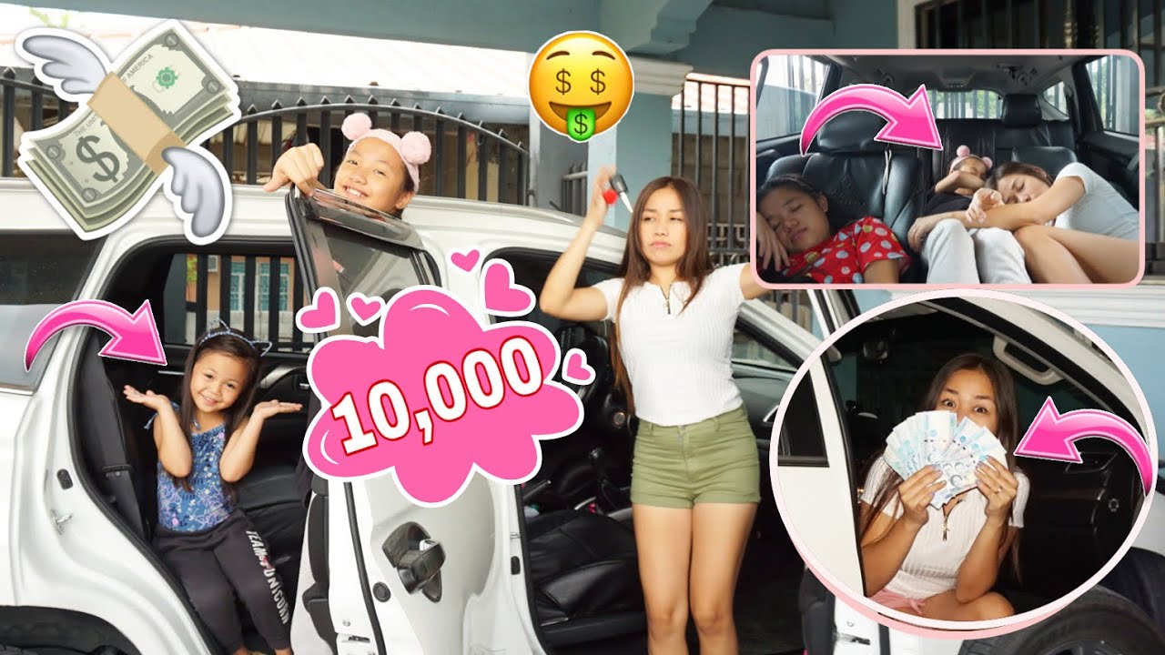 LAST TO LEAVE THE CAR WINS 10,000 pesos | GRABE TO! WATCH TILL THE END!