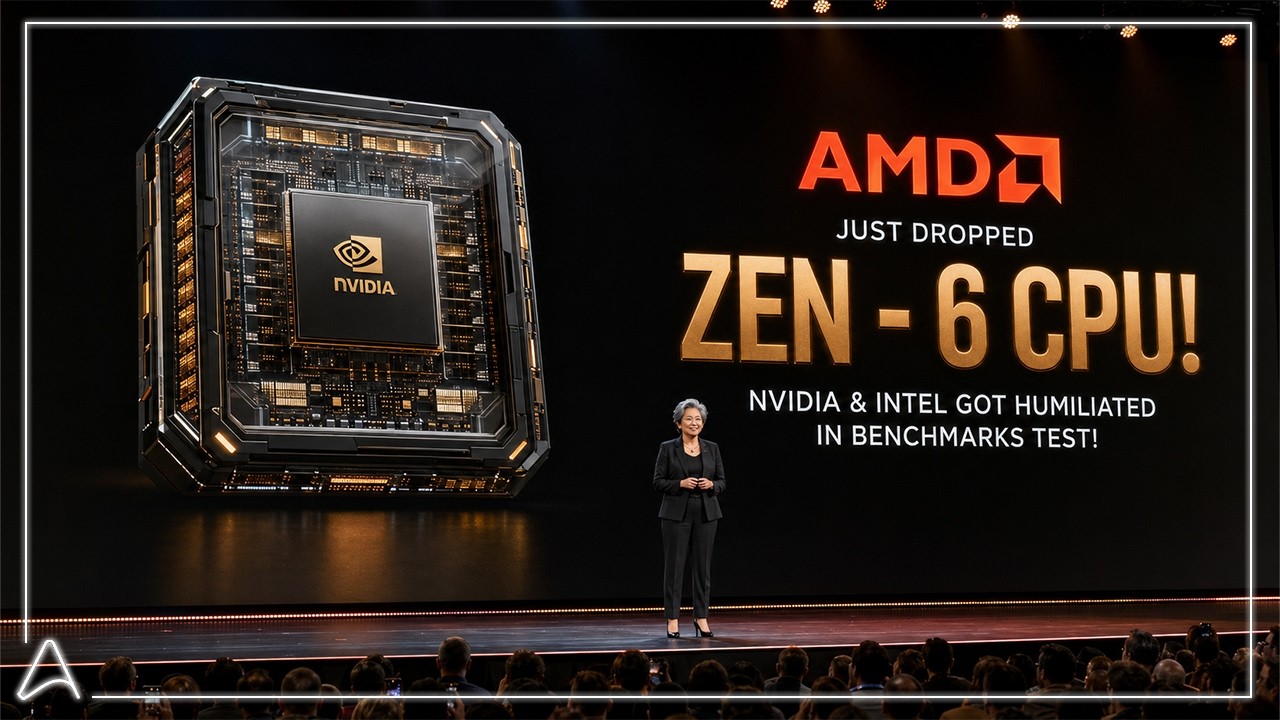 AMD's New Zen 6 CPU Just Destroyed Intel Before It Even Launched!