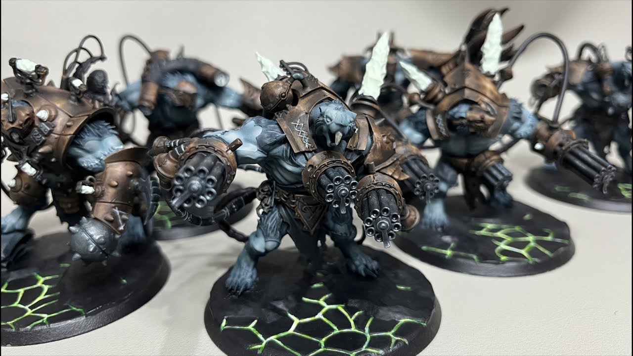 LIVE Airbrush Painting Warhammer miniature -  Real-Time Painting Session + Q&A