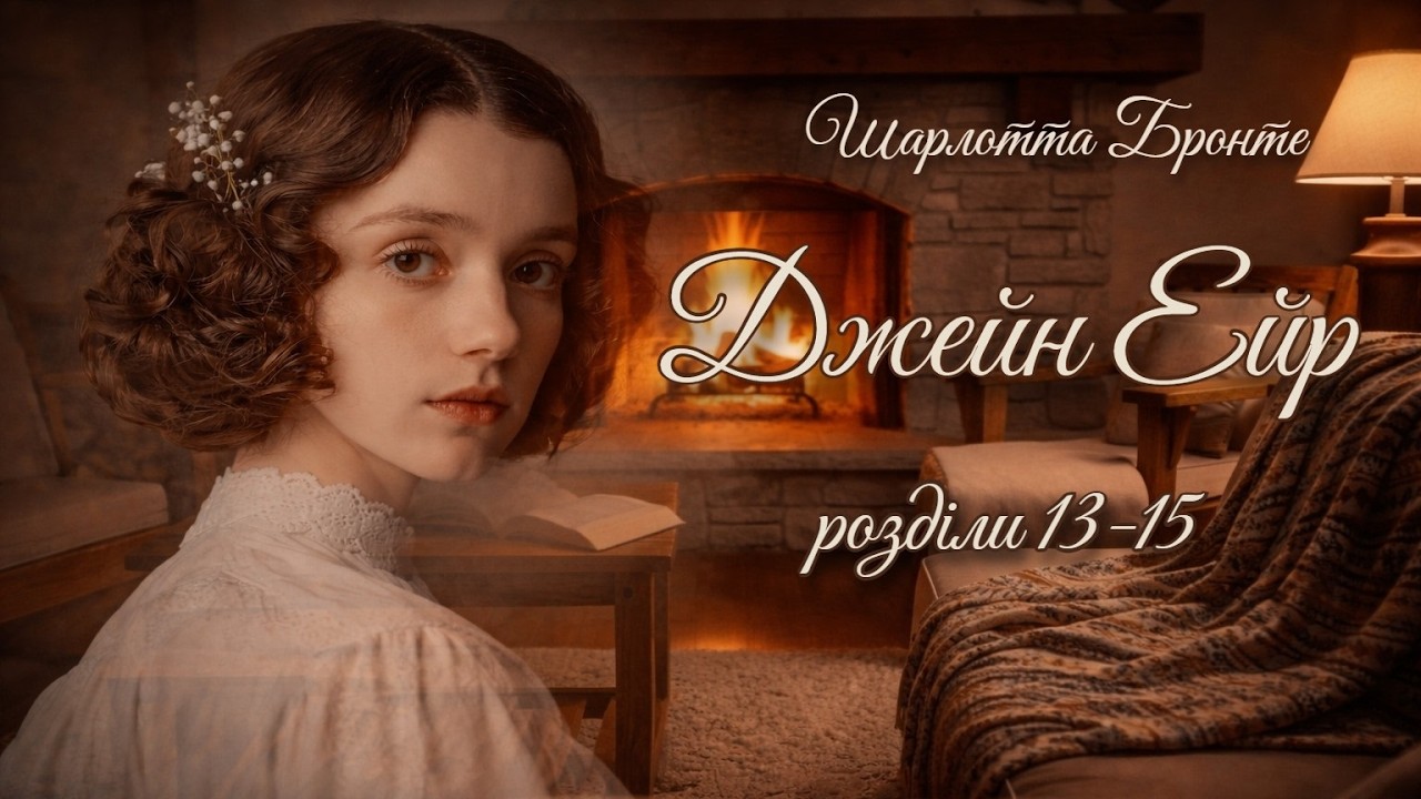 Джейн Ейр. Шарлотта Бронте. Аудіокнига. Розділи 13-15.