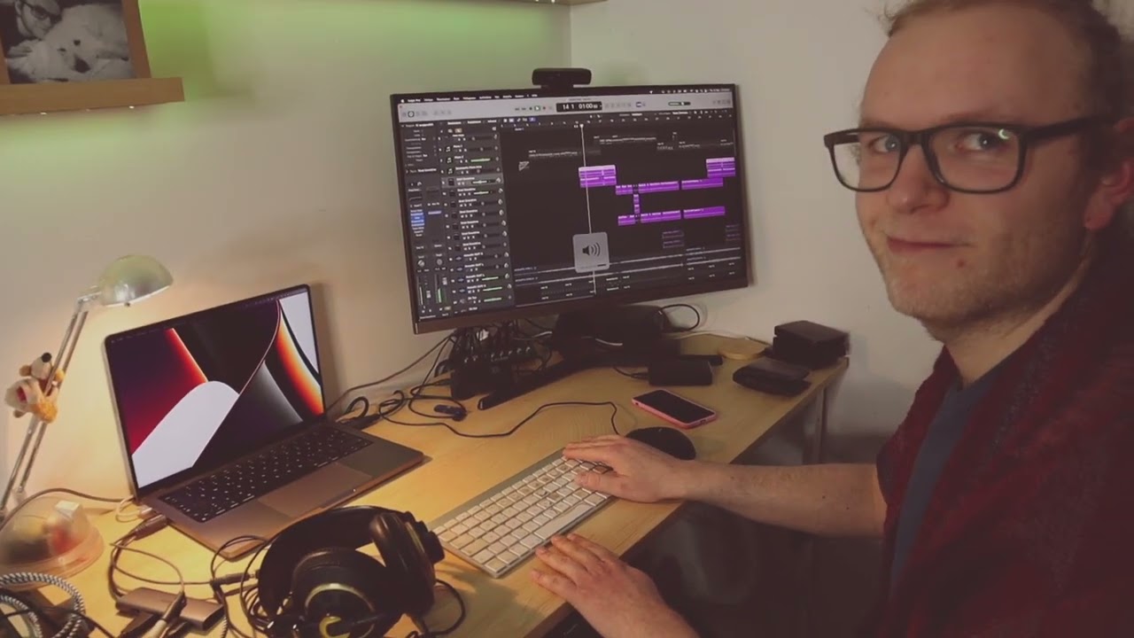 working on Drake Bell song 