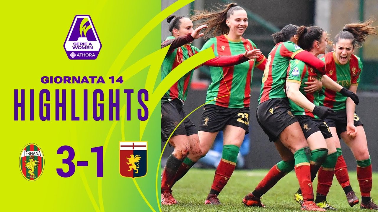 Ternana W.-Genoa 3-1 | Pirone trascina le Fere in rimonta con una doppietta | #SerieAWomenAthora