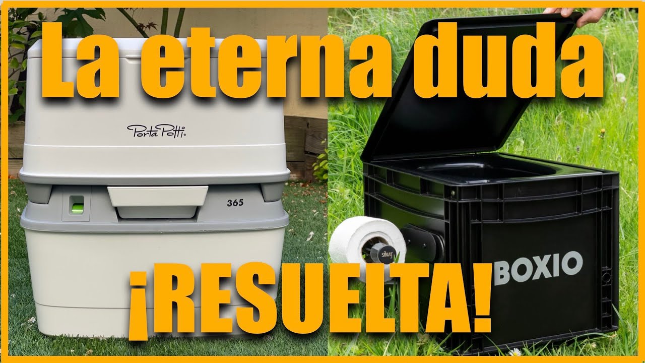 🚽 Boxio vs Porta Potti | ¿Baño SECO o QUÍMICO para camper? COMPARATIVA REAL | Baño SECO BARATO