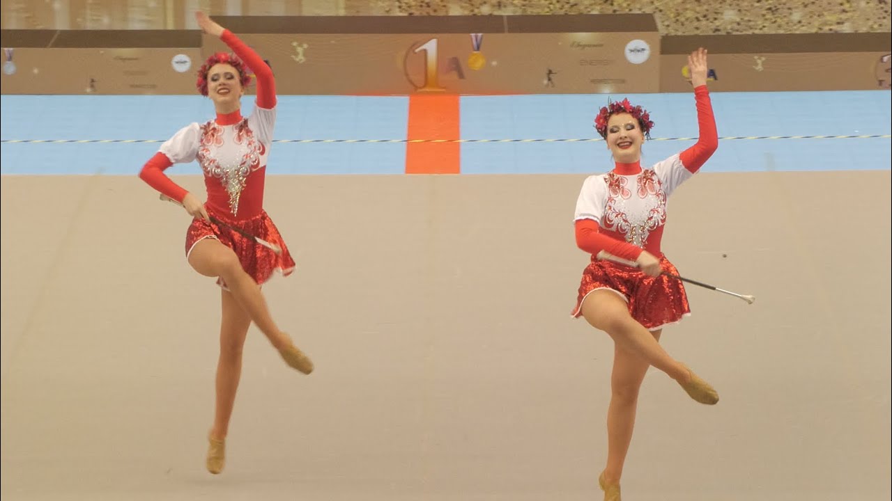 Majorettes *KROKODYL Ostrava* / BATON duo, mažoretky / Hradec Kralove 2025 |