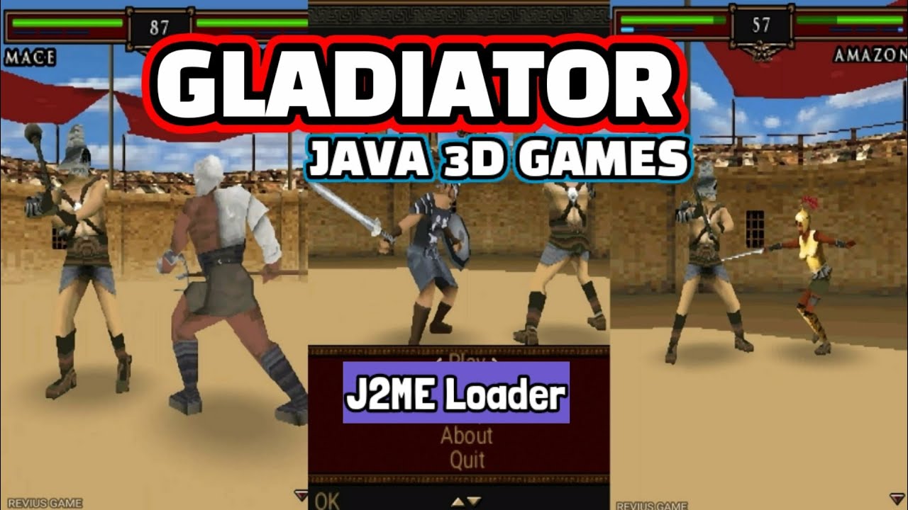 Gladiator 3D Java Full Fight | J2ME Loader Android