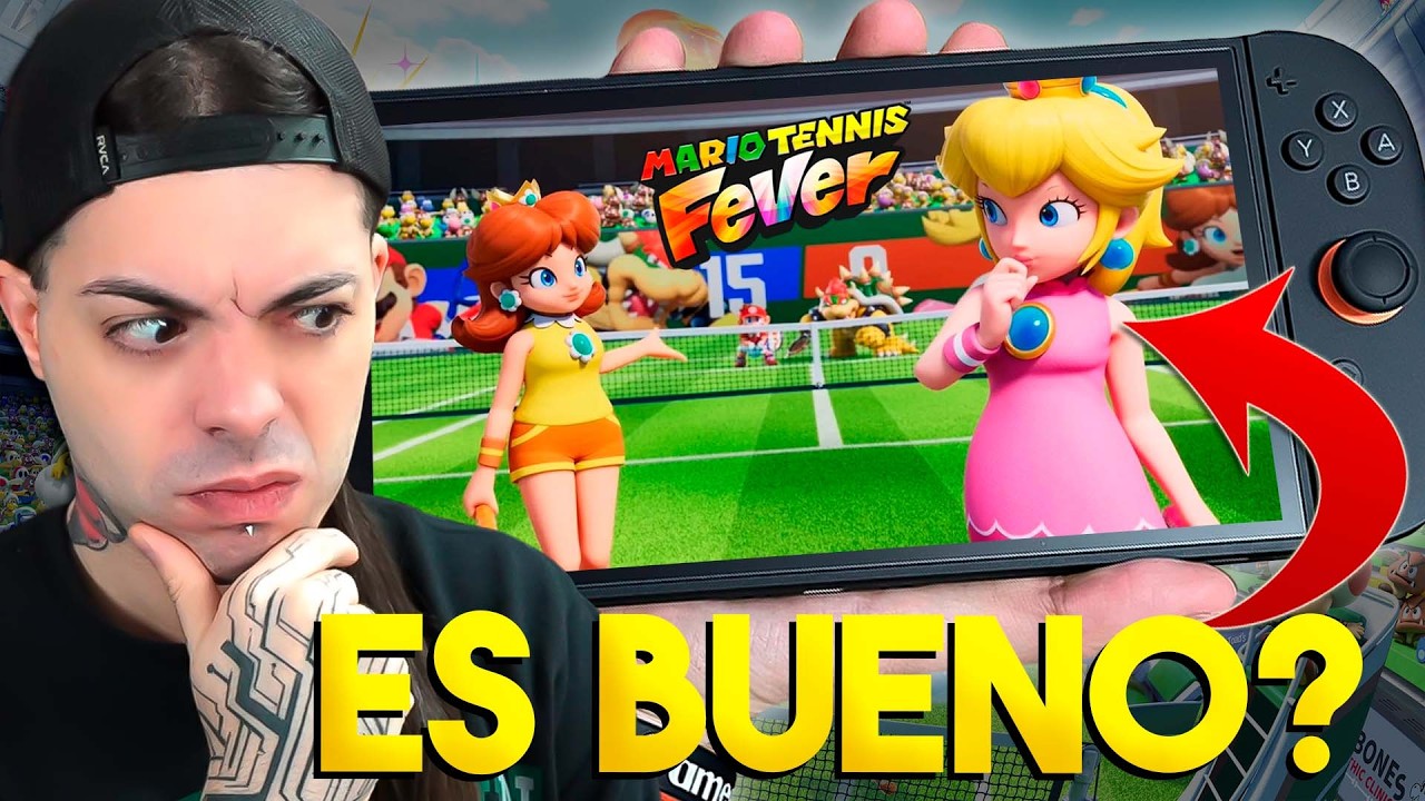 🥍 ¿MERECE la pena Mario Tennis Fever en SWITCH 2… o es más de lo mismo?