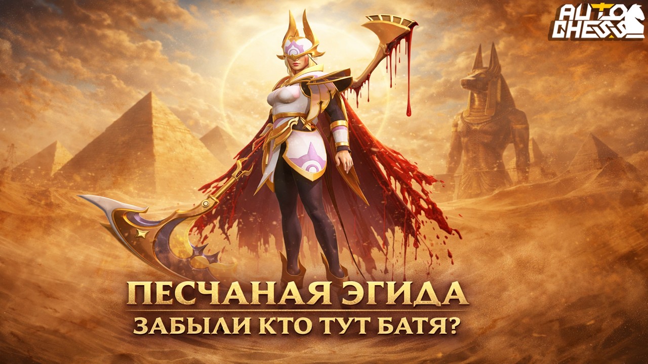 ПЕСЧАНАЯ ЭГИДА! ЗАБЫЛИ, КТО ТУТ БАТЯ?! ► Auto Chess S35