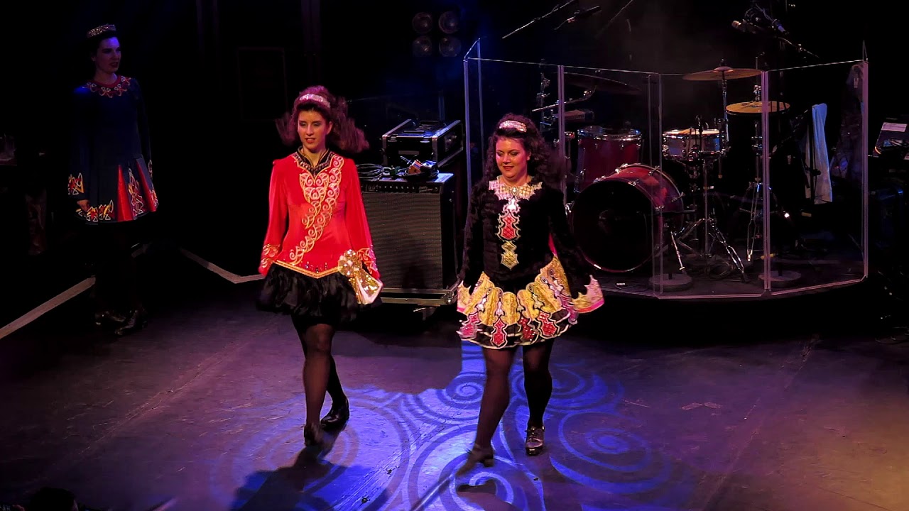 Irish Dance at Disney Village, Disneyland Paris, 2018 St. Patrick's Day