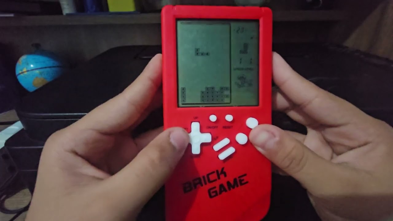 I Got a Brick Game Console from My Birthday