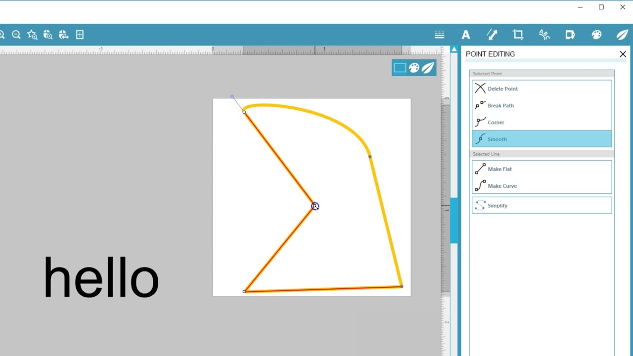 Point Editing in Mint Studio&trade;