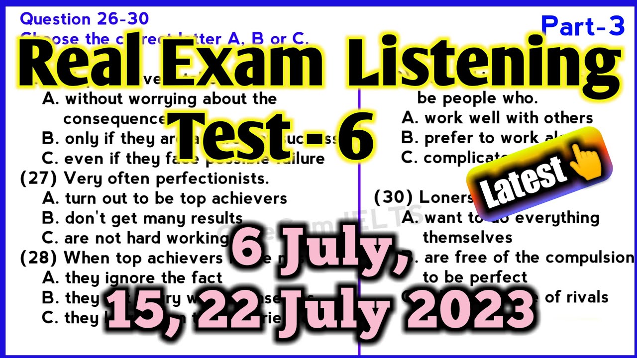 VERY HARD LISTENING TEST 2023 | BC & IDP REAL IELTS LISTENING TEST 2023 #ieltslistening #listening
