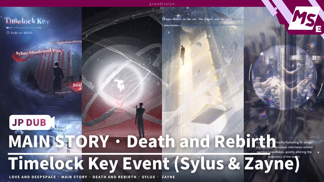 [EN] Sylus/Zayne: Timelock Key Event | Death and Rebirth (Main Story) | Love and Deepspace