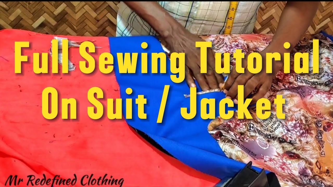 Suit Making Part 2: Perfect Pockets & Hairstay Gumming Explained | Mr Redefined Clothing #suit 