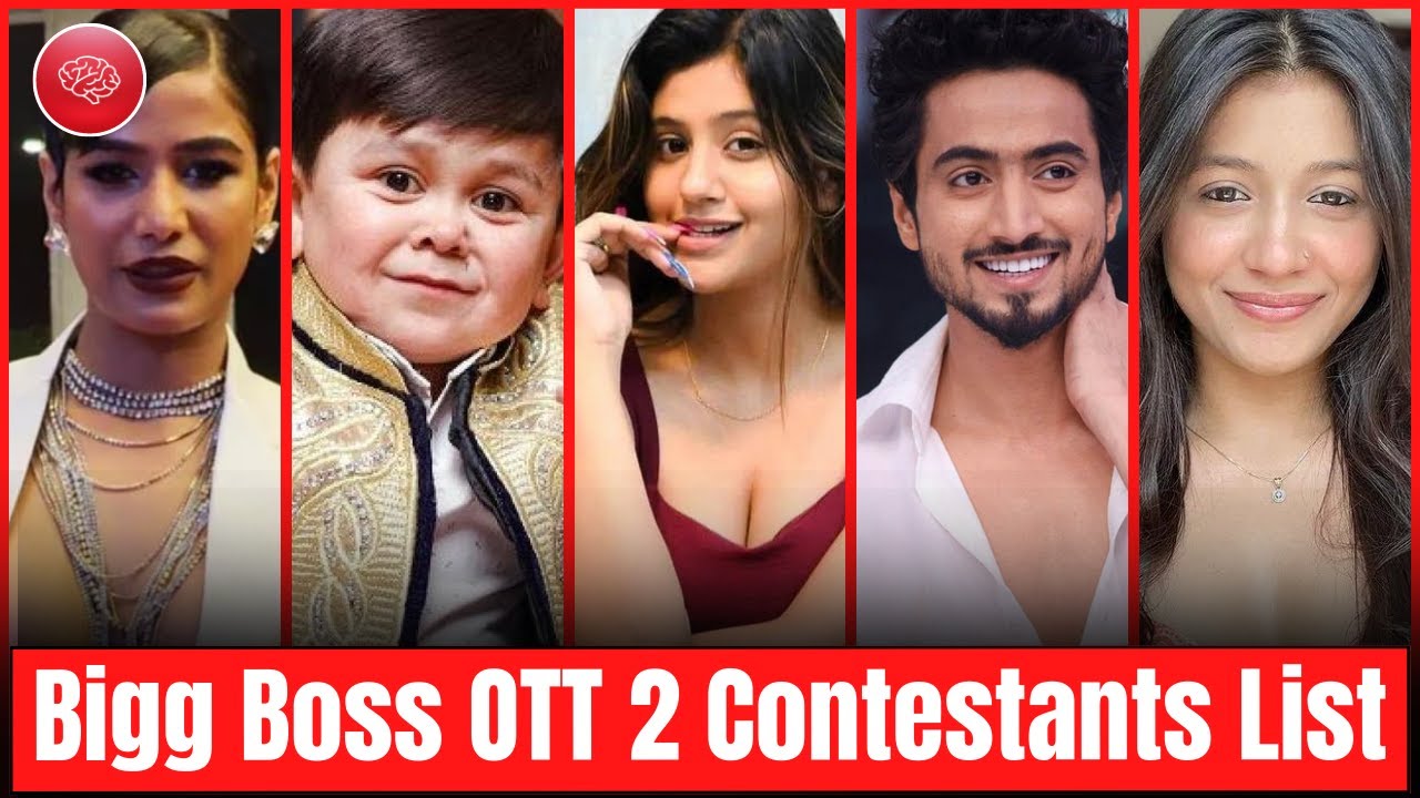 Bigg Boss OTT Season 2 Contestants List 2023 | Bigg Boss OTT 2 | Salman Khan