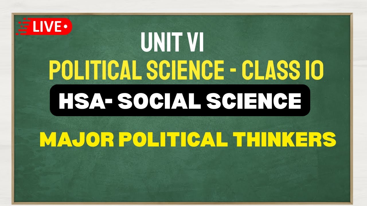 HSA Social Science | Political Science | Class 10 | Kerala PSC HST Exam
