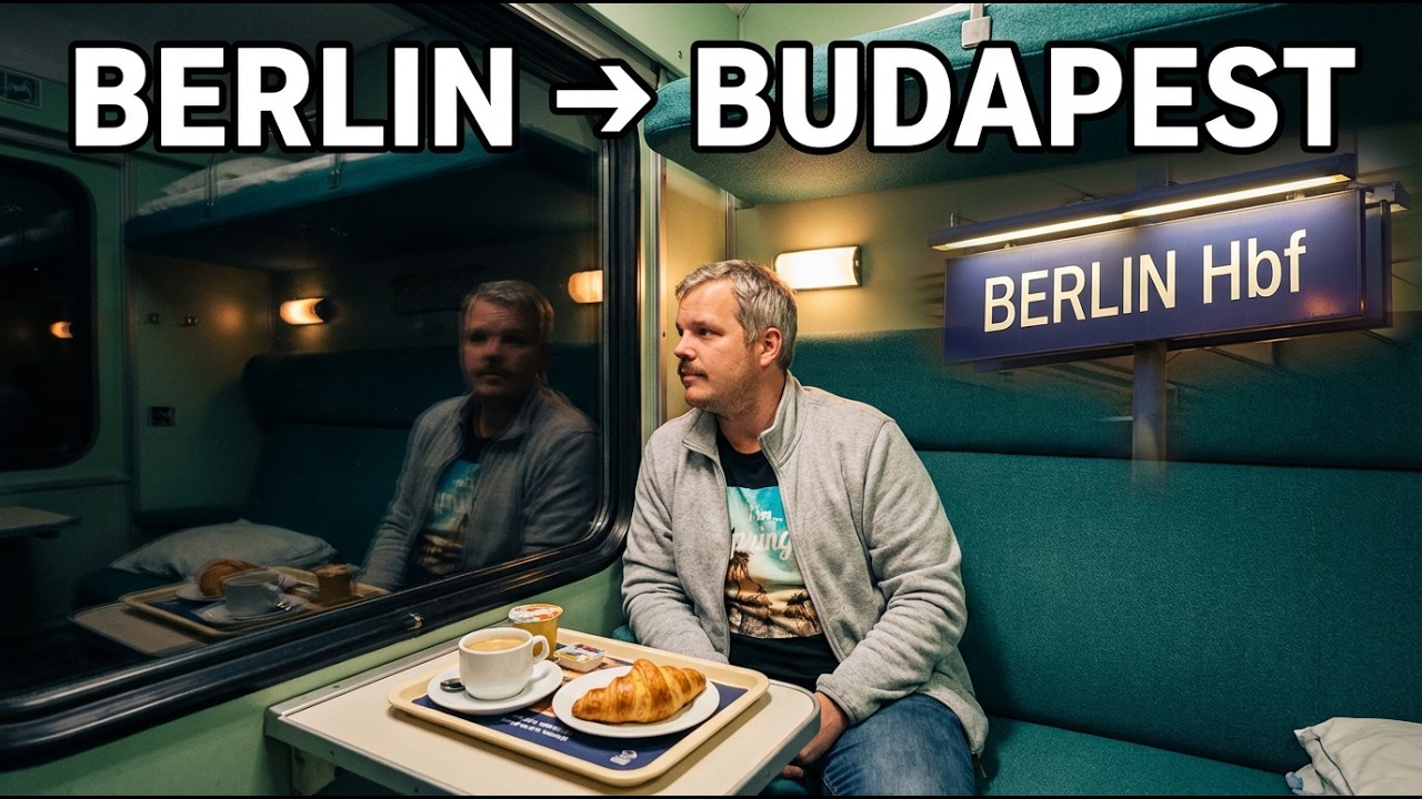 12 Stunden im Nachtzug: Berlin → Budapest für 200€ – lohnt sich das?!