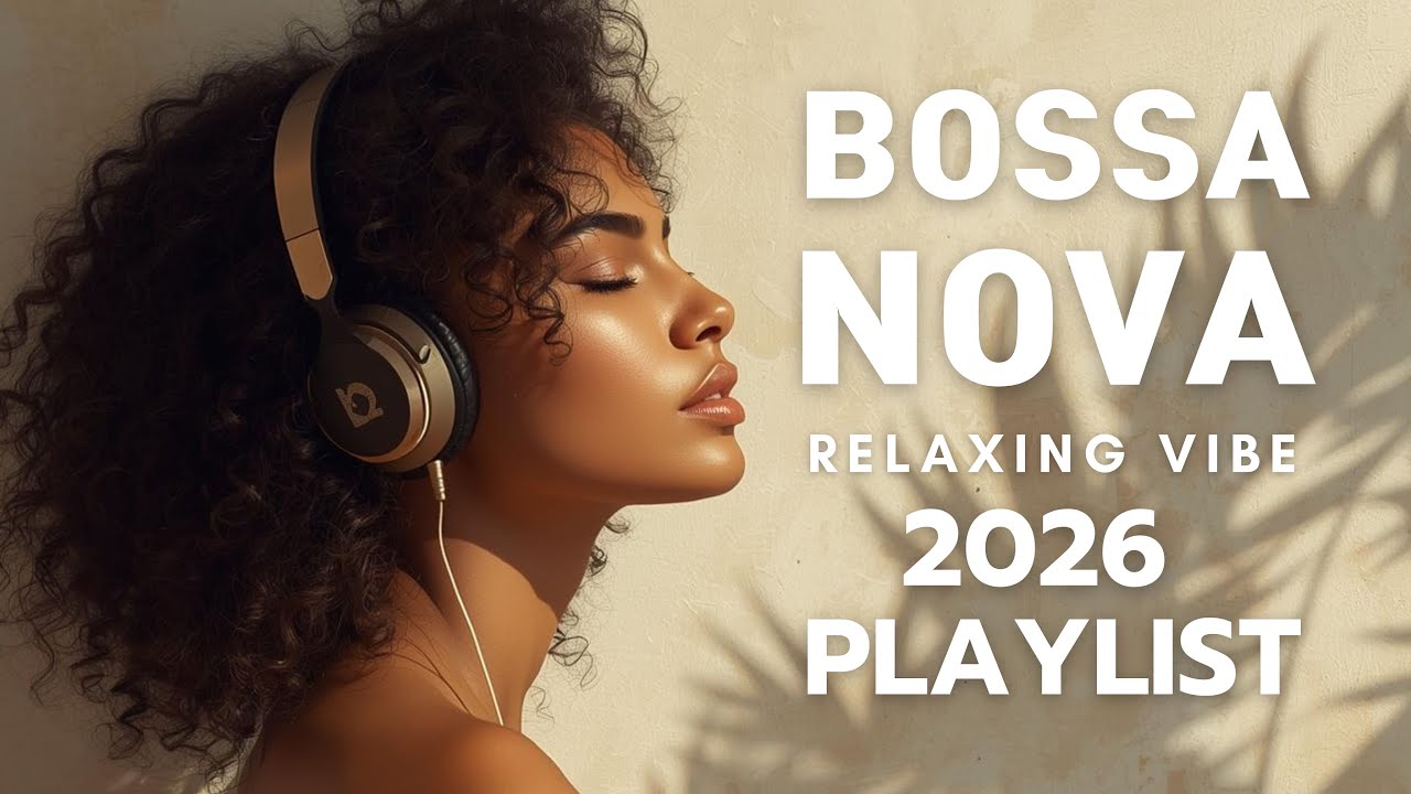 Smooth Bossa Nova Relax – Chill Jazz Guitar Playlist for Study, Work, Coffee Time and Relaxing
