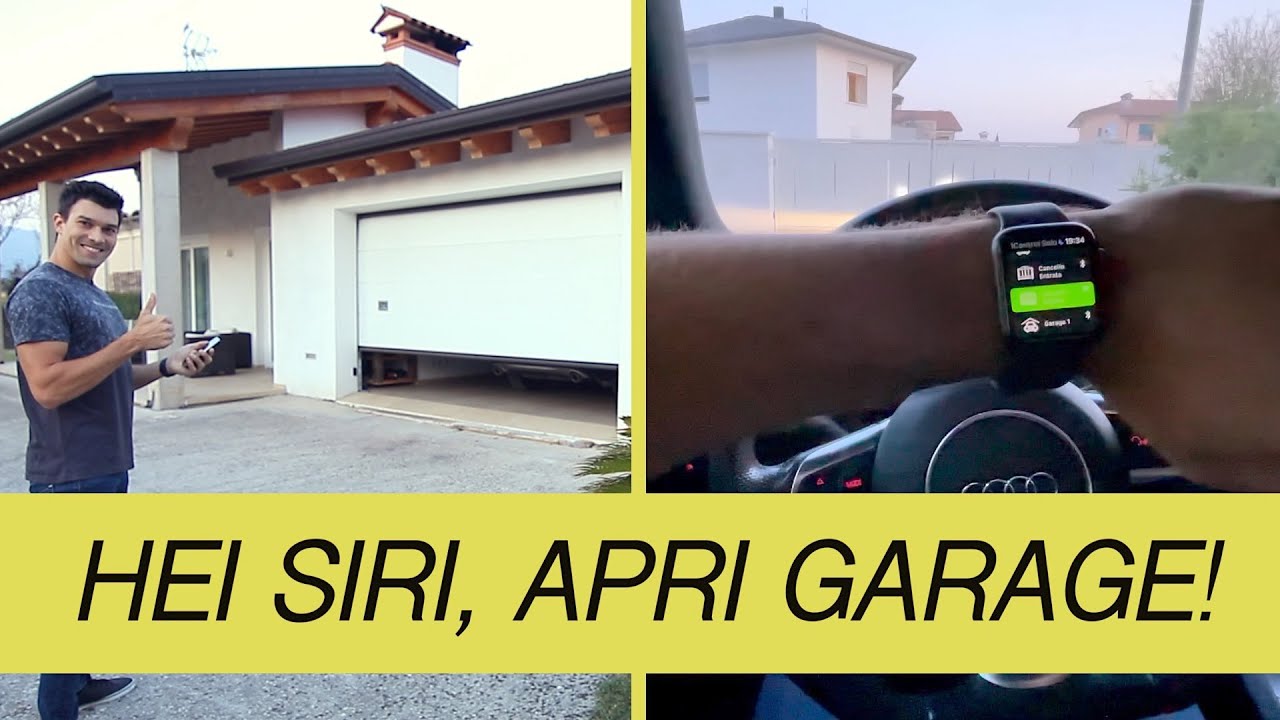 Come APRIRE il GARAGE con SIRI