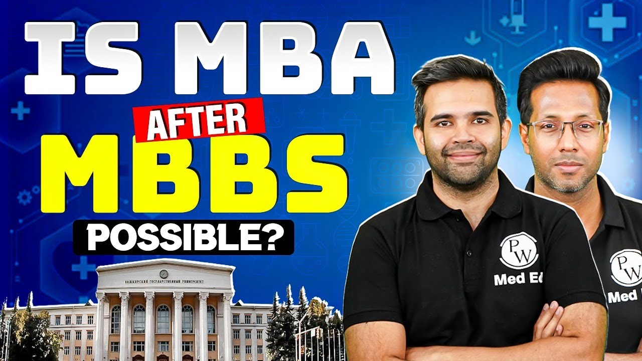 Is MBA After MBBS Possible? | NEET PG | Dr. Vinish & Dr. Jagadish