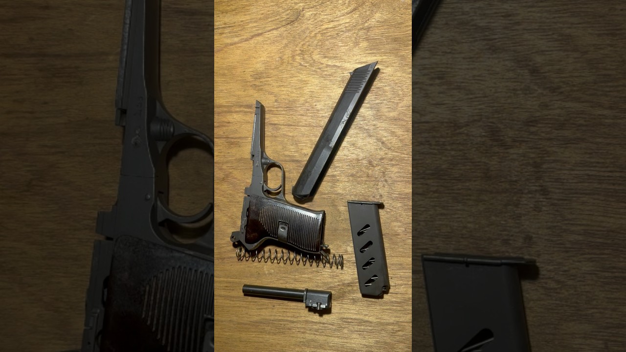 CZ Vz. 52 Pistol, Field Strip #shorts