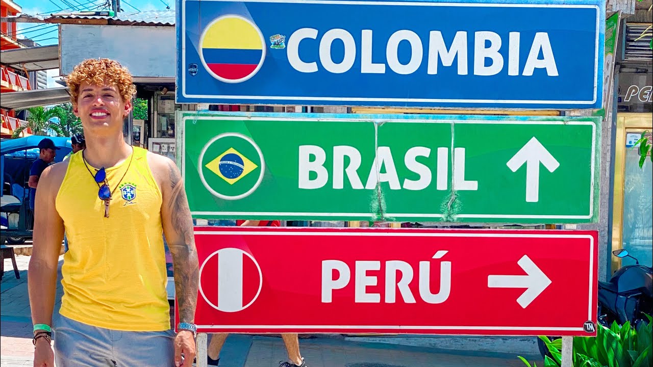 Como es LA TRIPLE FRONTERA AMAZÓNICA 🇧🇷🇨🇴🇵🇪 Brasil Colombia y PERÚ
