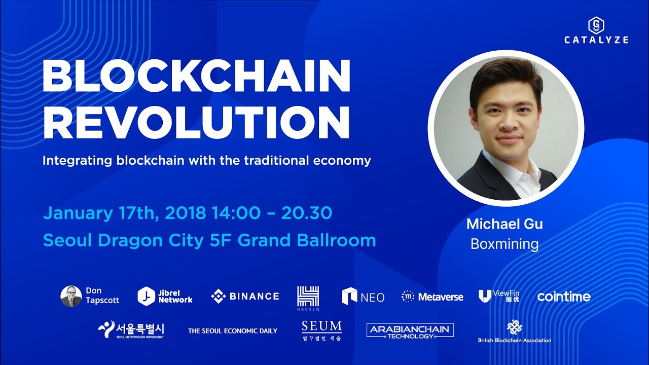 Media in the World of Blockchain: Michael Gu - Boxmining | Blockchain Revolution 2018