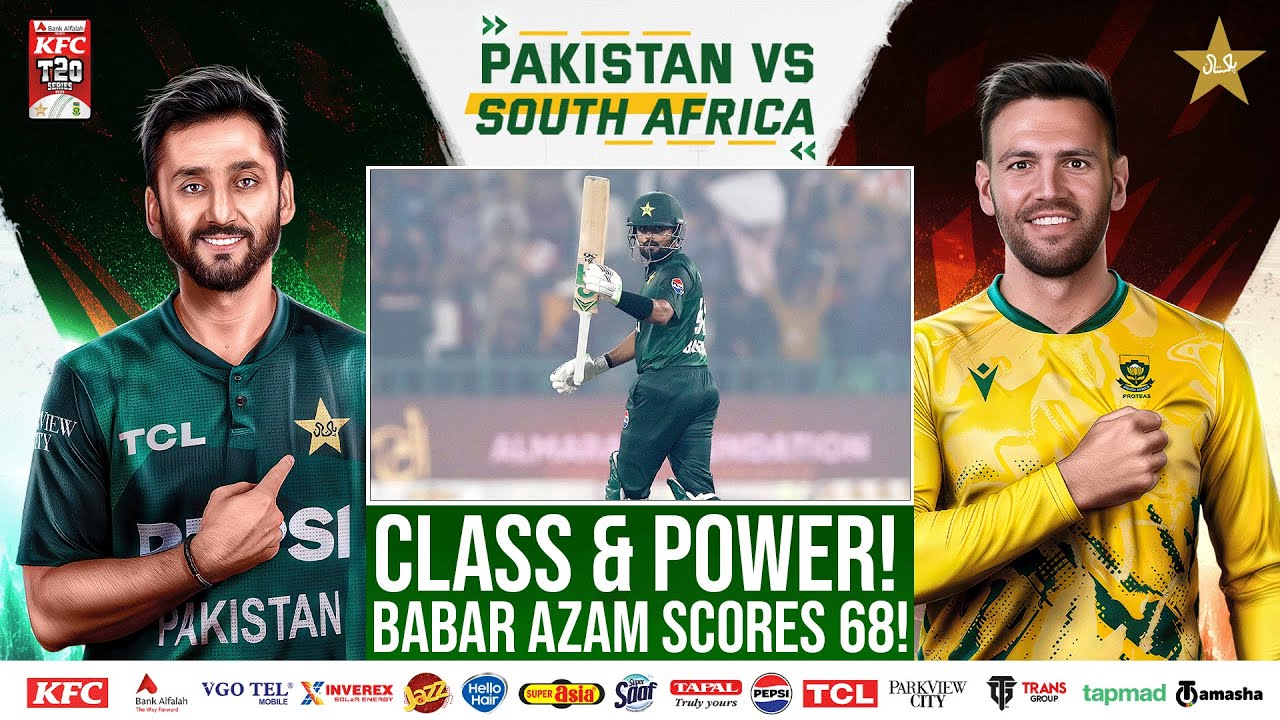 Babar Azam 68! Stunning Innings | Pakistan vs South Africa T20I Series | 3rd T20I | PCB | M2R1U