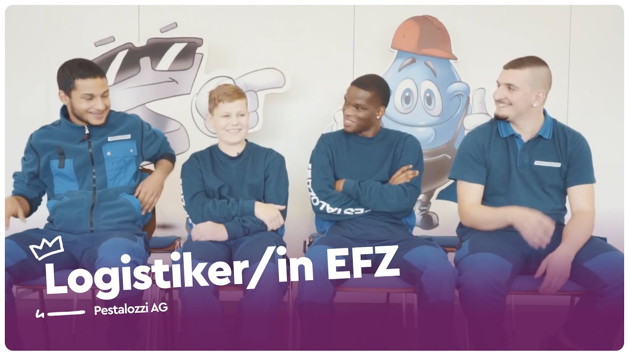 Bewege die Schweiz und die Welt als Logistiker/in EFZ - Pestalozzi AG | Lehrstellenvideo | Yousty