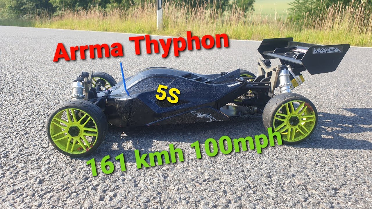 Arrma Thyphon 5S ....SLS ....161 kmh / 100 mph