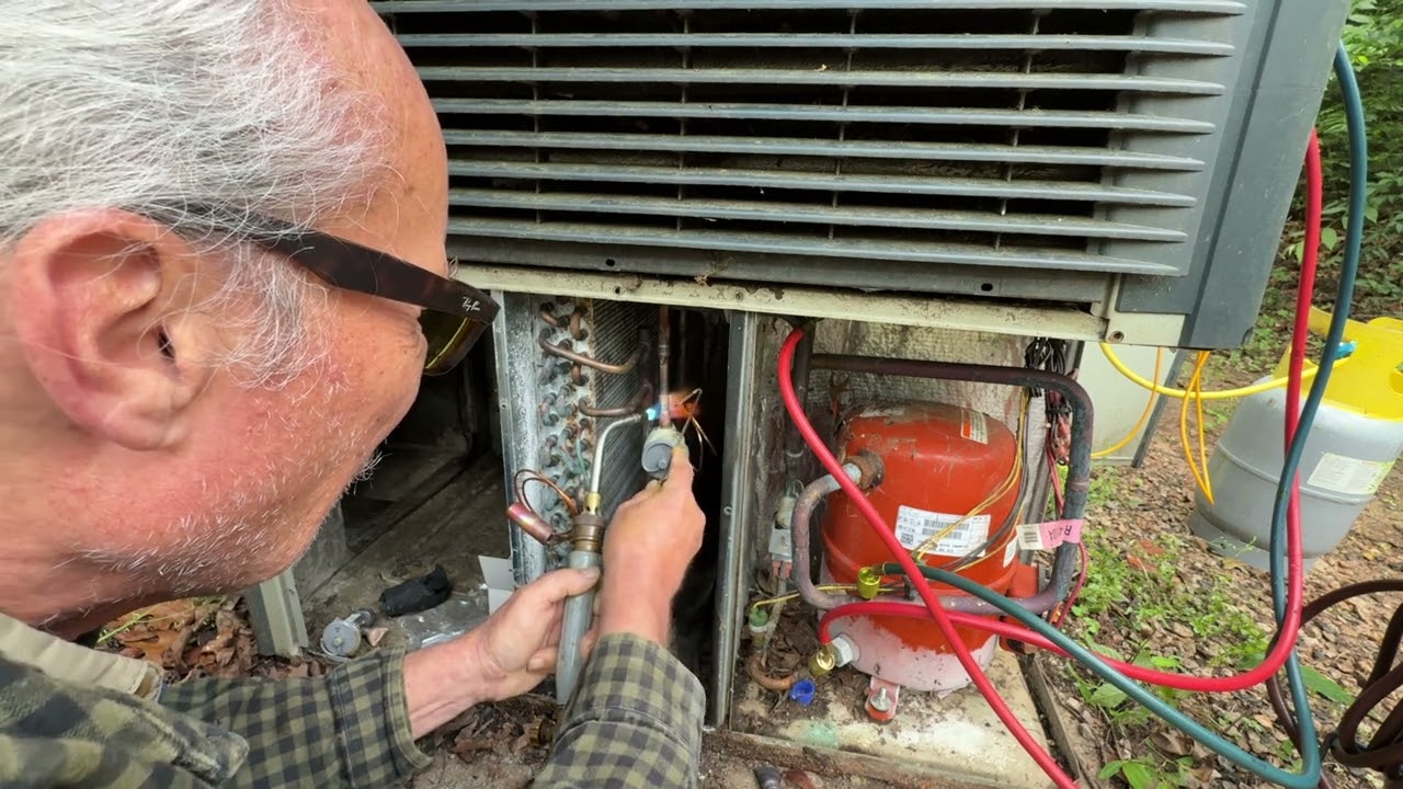 Trane Packaged Heat Pump TXV replaced