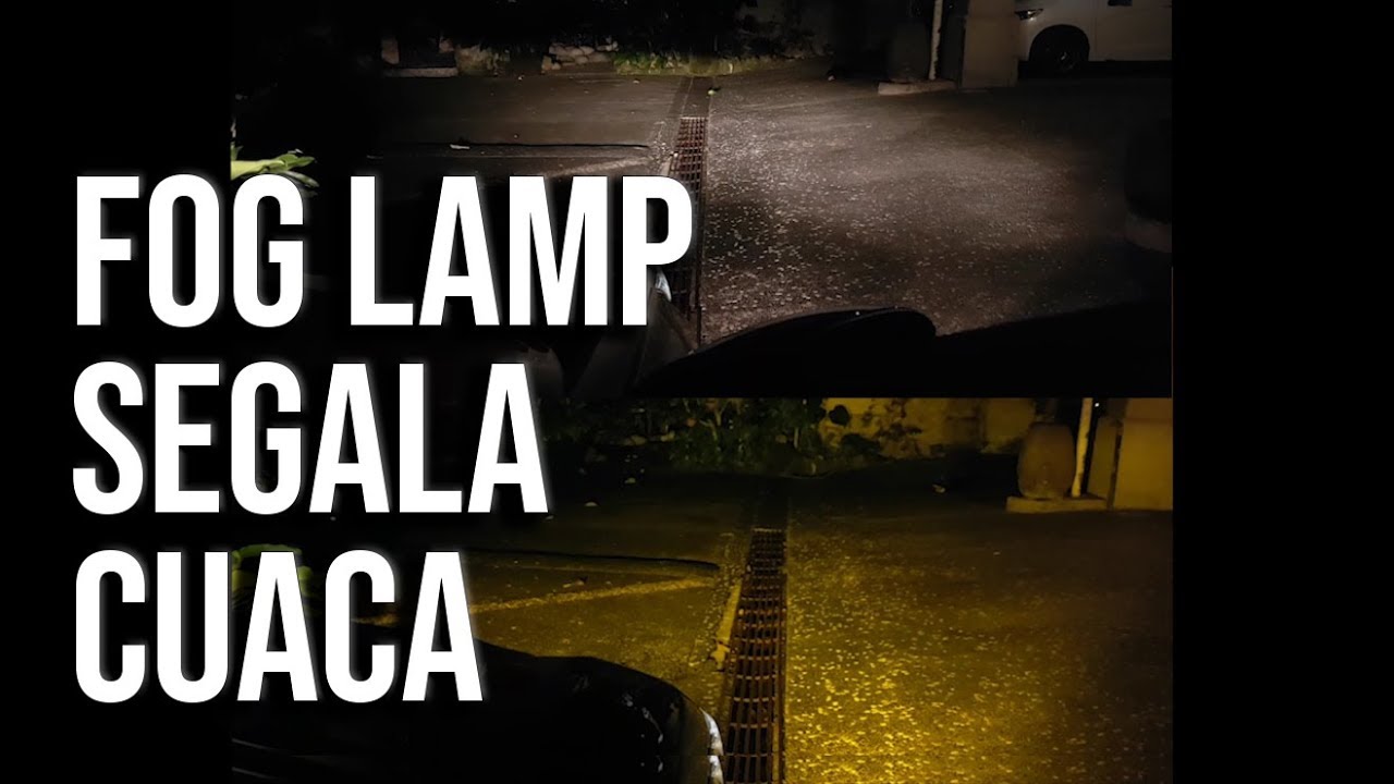 Toyota All New Rush : Tutorial Ganti Fog lamp LED 2 Warna