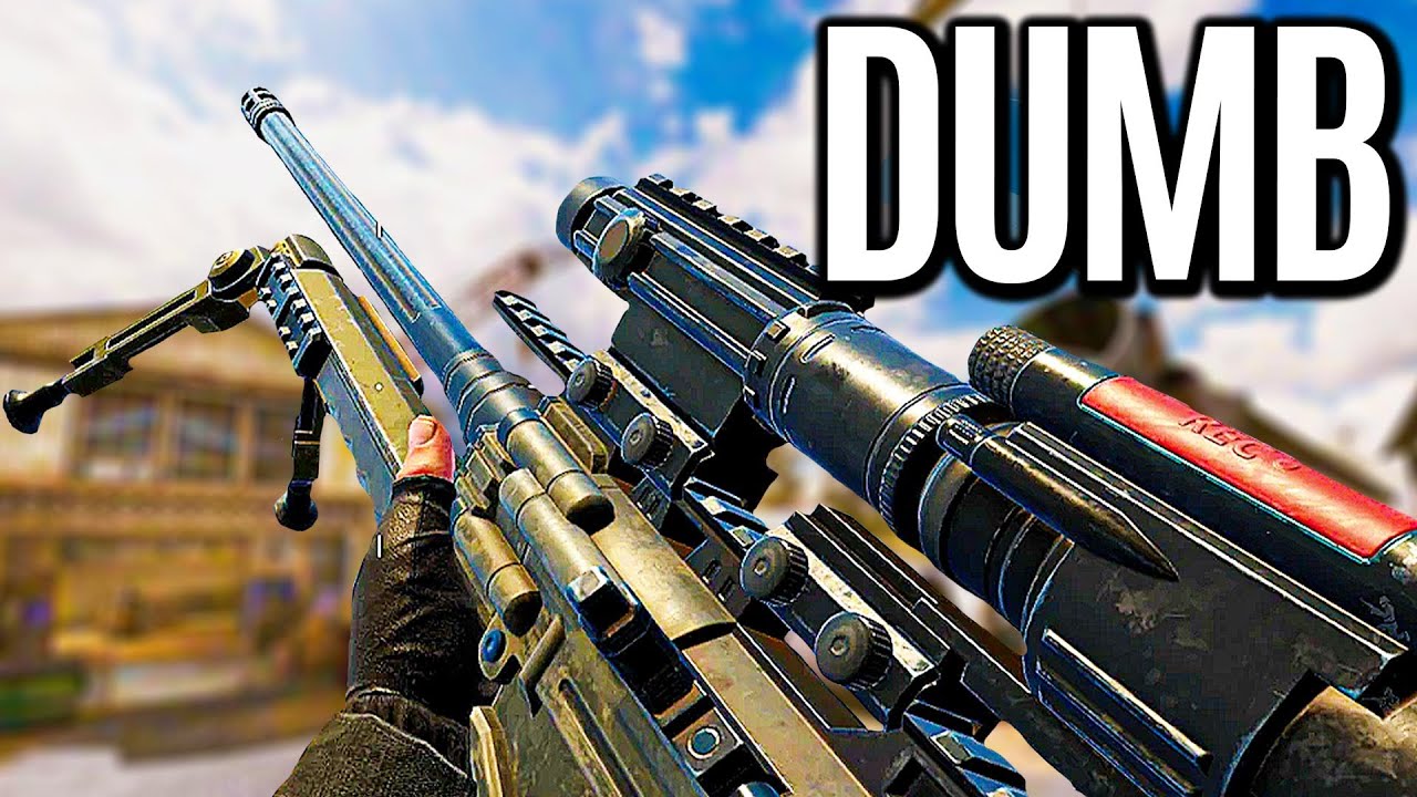 Top 20 DUMBEST Sniper Rifles in Cod History