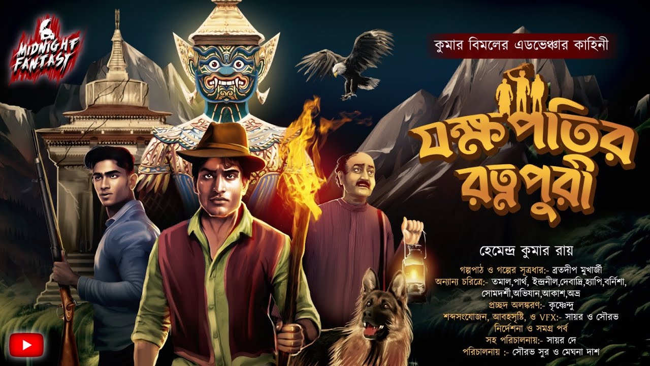 যক্ষপতির রত্নপুরী(কুমার বিমলের রহস্য এডভেঞ্চার)|হেমেন্দ্র কুমার রায়|প্রথম পর্ব|#Adventure|#Tantra
