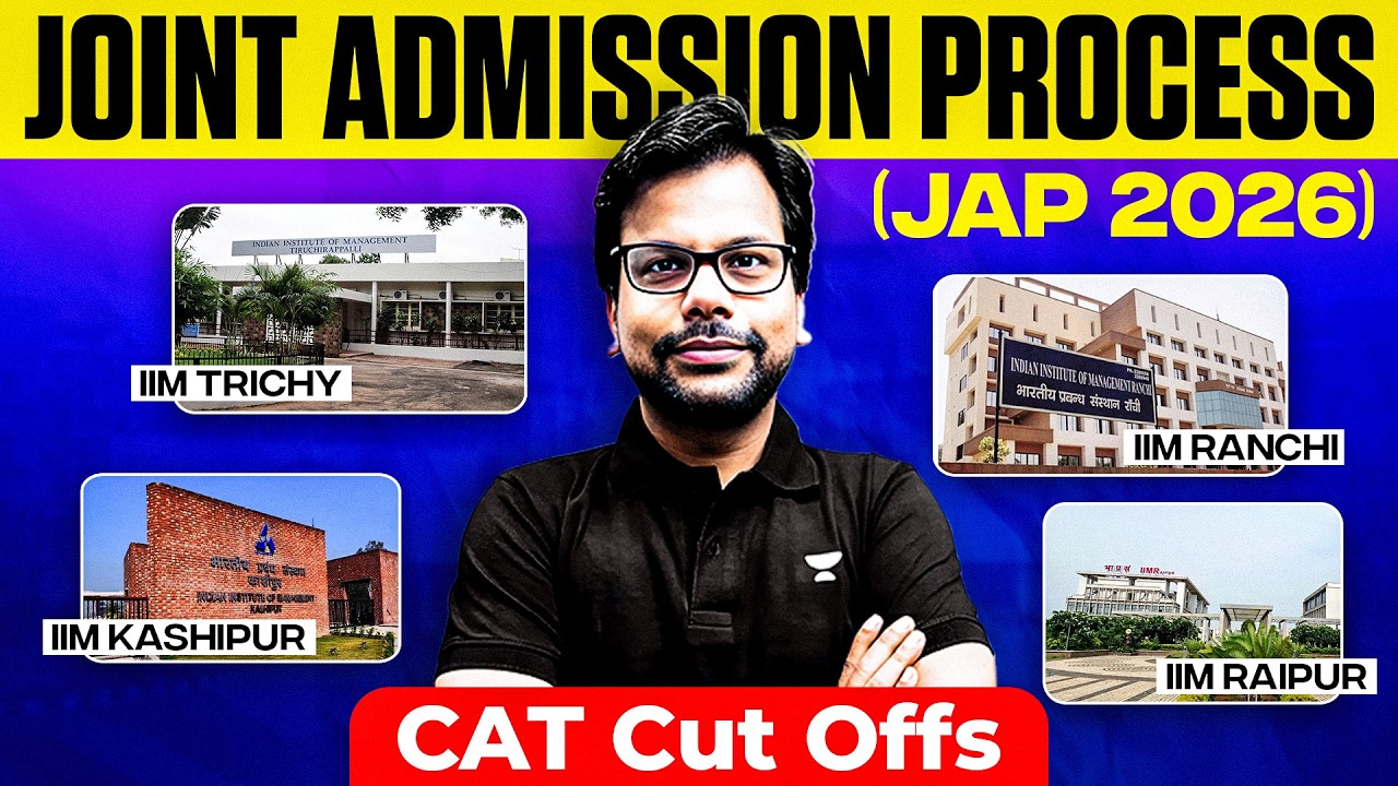 Joint Admission Process 2026 (JAP 2026) - CAT Cut Offs | Amiya Sir