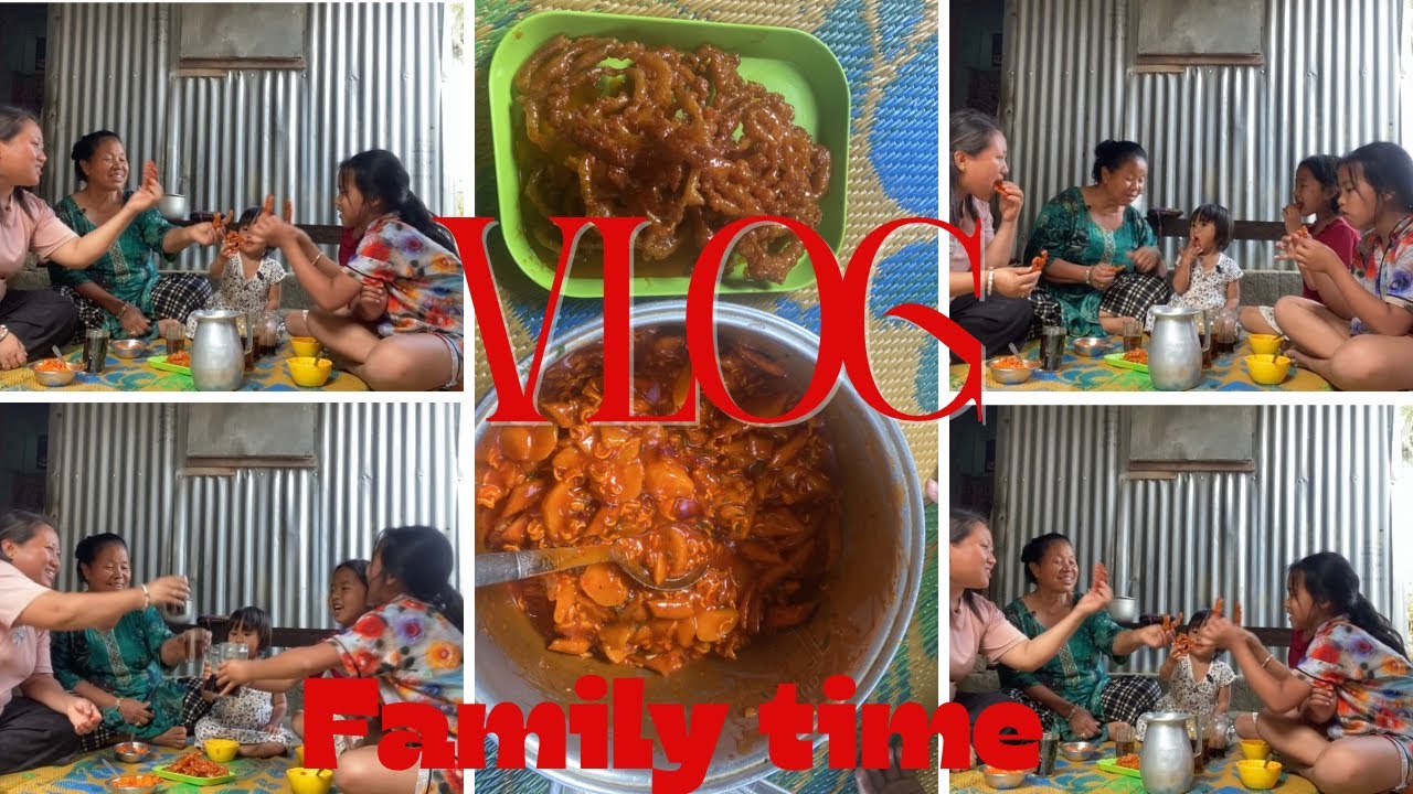 HOME MADE KHANE KURA😊😋#familytime #happy #chhilingsrizanarae 