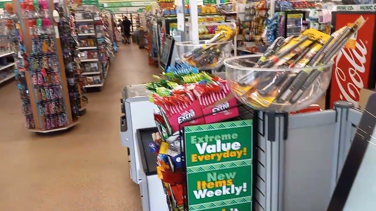 Dollar Tree Self Checkout - Bemidji, Minnesota