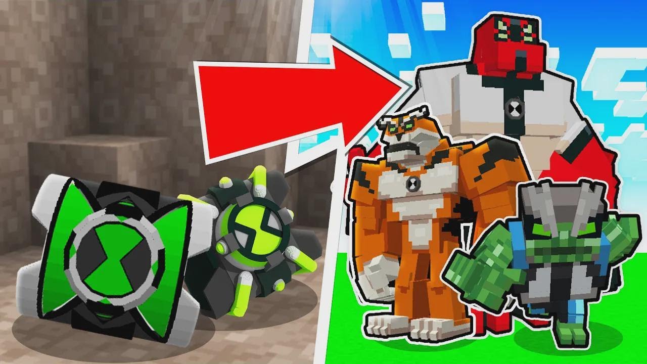 I Built a Working Omnitrix from Ben 10 Reboot in Minecraft!