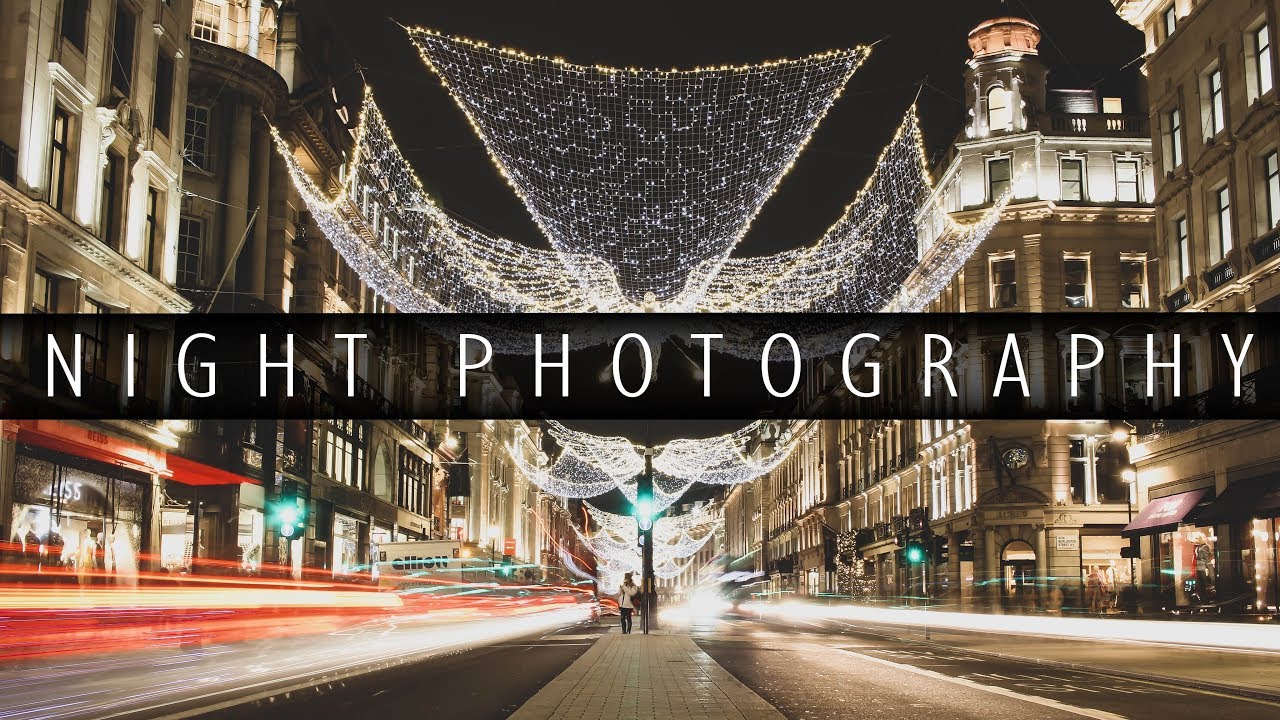 Iconic Night Photography spots in London! | Regent Street Christmas Lights, Tower Bridge, South Bank